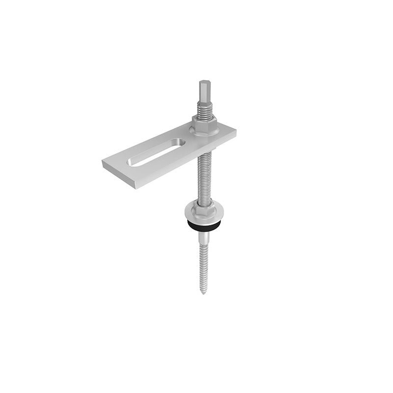 K2-Systems M10x200mm Hanger Bolt with Connector Plate - 2000121