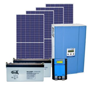 B&B 5kW Peak System with 12kWh Battery Reserve and 3.6kWp Solar Array Solar Power Kit