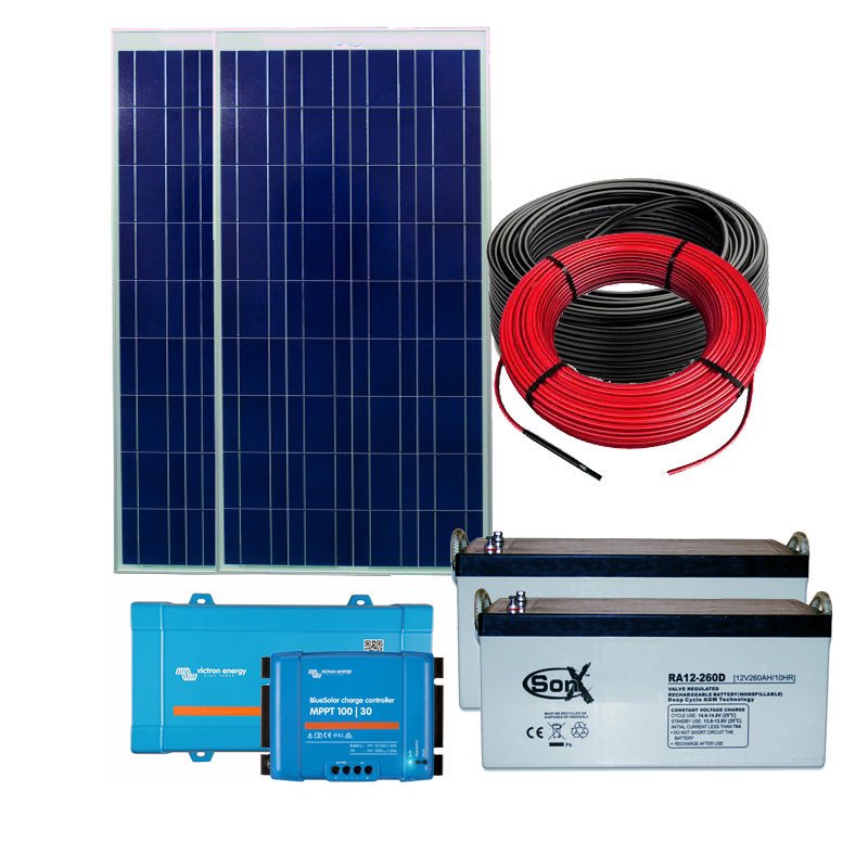 B&B Solar Power Kit Ten 2.5kWh