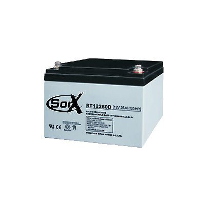 SonX 26Ah 12V AGM Battery