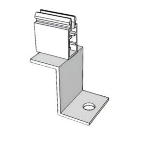 KD Solar Hanger Bolt Bracket with Pushclip