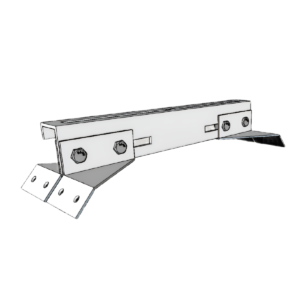KD Solar Corrugated PCSLOT Bracket 280mm