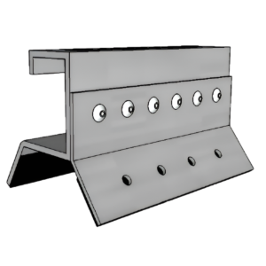 KD Solar IBR PCSLOT Bracket 120mm