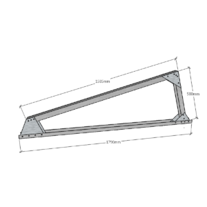 KD Solar A-Frame Portrait HW BNW