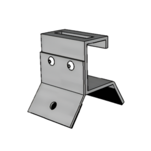 KD Solar IBR PCSLOT Bracket 55mm