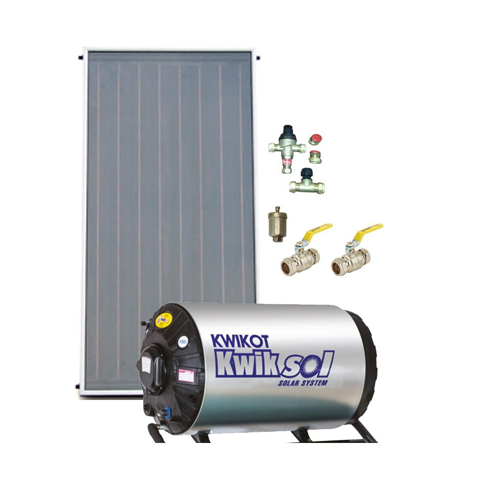 150L Vertical Flatplate Thermosiphon Solar Water Heating Kit