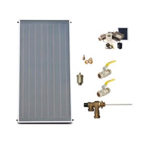200L Vertical Flat Plate Conversion Solar Water Heating System